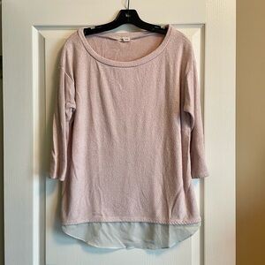 Silence + Noise Light Pink Top